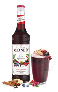 Syrop MONIN SPICED RED BERRIES 1l - opinie w konesso.pl