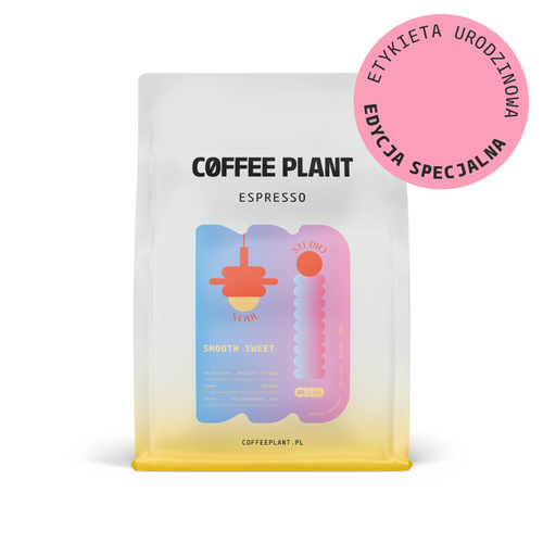 Kawa ziarnista COFFEE PLANT Espresso Sweet Smooth NODI STUDIO 250g - opinie w konesso.pl