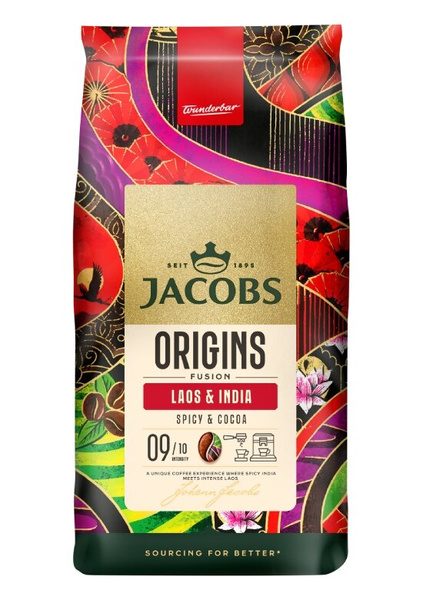 Kawa ziarnista Jacobs Origins Fusion Laos & India 1kg