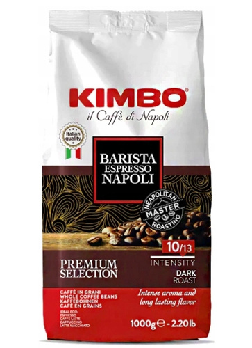 Kawa ziarnista Kimbo Barista Espresso Napoli 1kg - opinie w konesso.pl