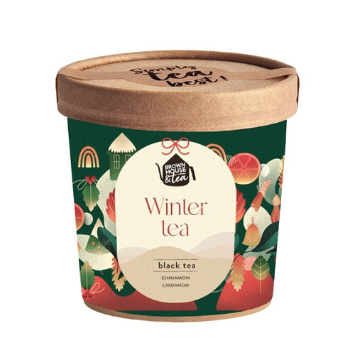 OUTLET - Czarna herbata Brown House & Tea Winter Tea 50g - opinie w konesso.pl