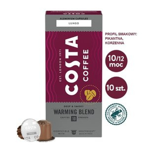 Kawa w kapsułkach Costa Coffee The Warming Blend kompatybilne z ekspresami Nespresso®* - 10 szt. - NIEDOSTĘPNY - opinie w konesso.pl