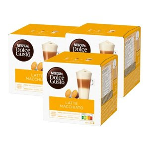 Kapsułki Nescafé Dolce Gusto Latte Macchiato 3x16 sztuk - opinie w konesso.pl