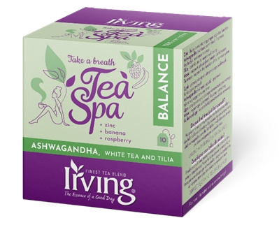 Herbata ziołowa Irving Tea Spa BALANCE 10x1,5g - opinie w konesso.pl