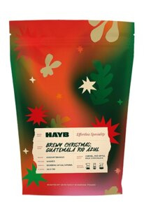 Kawa ziarnista HAYB Brewy Christmas Guatemala Rio Azul 250g - NIEDOSTĘPNY - opinie w konesso.pl