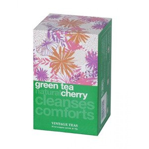 Zielona herbata Vintage Teas Green Tea Natural Cherry - 30x1,5g - opinie w konesso.pl