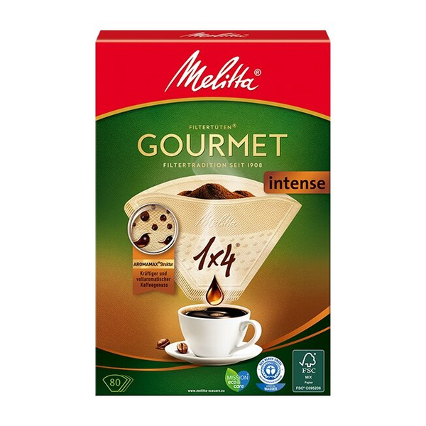 Filtry papierowe Melitta Premium 1x4