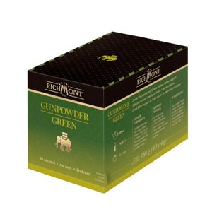 Zielona herbata Richmont Gunpowder Green - 40x4g - opinie w konesso.pl