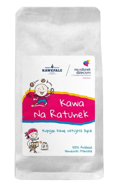 Kawa ziarnista KawePale Kawa Na Ratunek 1kg - NIEDOSTĘPNY