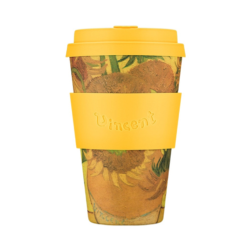 Kubek na wynos Ecoffee Cup Van Gogh Museum Sunflowers 400ml - Słoneczniki - opinie w konesso.pl