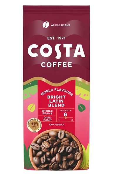 Kawa ziarnista Costa Coffee Bright Latin Blend 500g