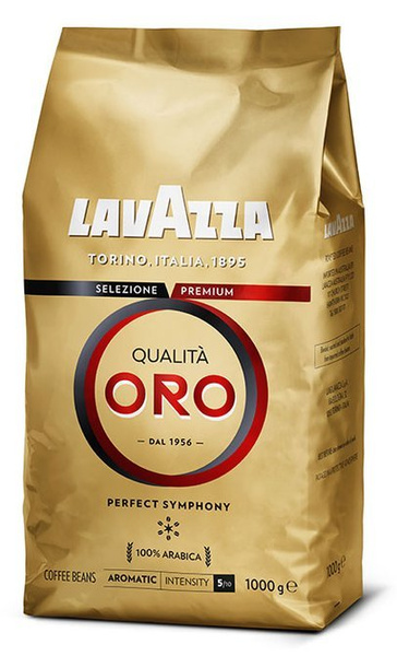 Kawa ziarnista Lavazza Qualita Oro 1kg 