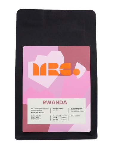 Kawa ziarnista MRC. Rwanda 250g - opinie w konesso.pl