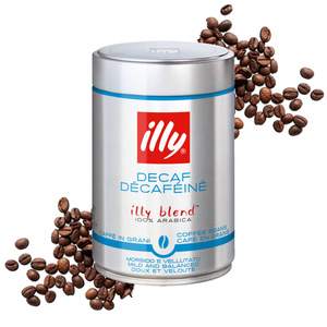 Kawa ziarnista illy Decaf - bezkofeinowa 250g - opinie w konesso.pl