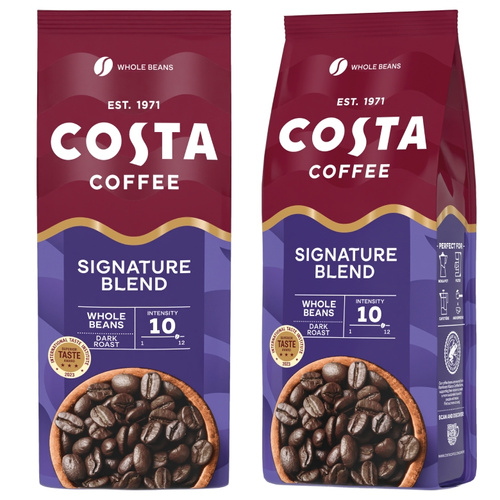 ZESTAW - Kawa ziarnista Costa Coffee Signature Blend Dark Roast 2x500g