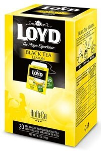 OUTLET - Herbata Loyd Tea Lemon 20x1,7g - opinie w konesso.pl