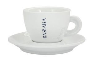 Bazzara - filiżanka ze spodkiem do kawy Cappuccino 160ml  - opinie w konesso.pl