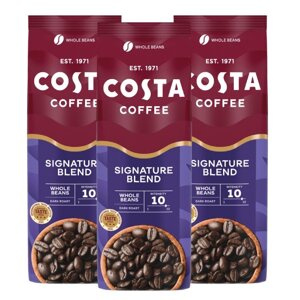 ZESTAW - Kawa ziarnista Costa Coffee Signature Blend Dark Roast 3x1kg