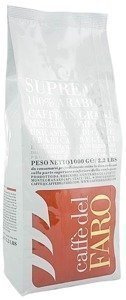 Kawa ziarnista Caffe del Faro Suprema 100% Arabica 1kg - opinie w konesso.pl