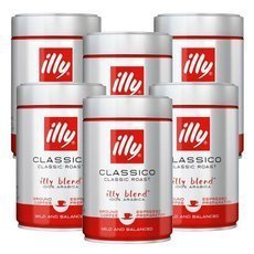 6x Kawa mielona illy Espresso 250g