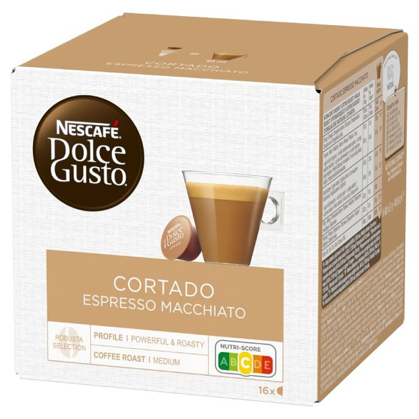 Kapsułki Nescafé Dolce Gusto Cortado Espresso Macchiato 16 sztuk