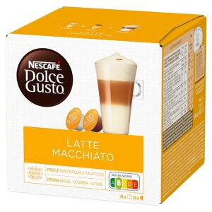 OUTLET - Kapsułki Nescafé Dolce Gusto Latte Macchiato 16 sztuk - opinie w konesso.pl