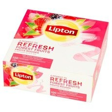 Czarna  herbata Lipton Classic Forest Fruits 100x1,6g - opinie w konesso.pl