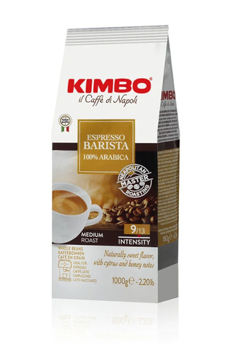 Kawa ziarnista Kimbo Espresso Barista 100% Arabica 1 kg - opinie w konesso.pl