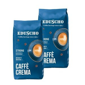 ZESTAW - Kawa ziarnista Eduscho Caffe Crema Strong 2x1 kg