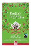 Zielona herbata English Tea Shop Green Tea Pomegranate 20x2g