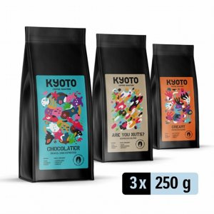 Zestaw degustacyjny KYOTO ESPRESSO I 3x250g - opinie w konesso.pl