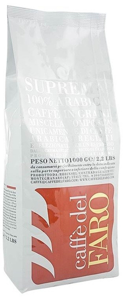 Kawa ziarnista Caffe del Faro Suprema 100% Arabica 1kg