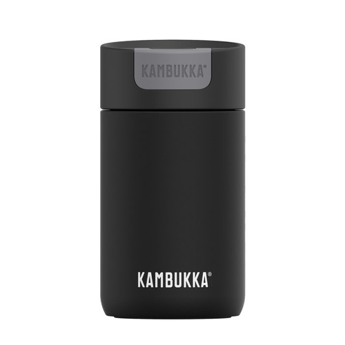 OUTLET 213 - Kubek termiczny Kambukka Olympus 300 ml - Jet Black - opinie w konesso.pl