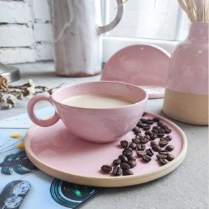 Ceramiczna filiżanka POTPOTSTUDIO - Pastel 300 ml - opinie w konesso.pl