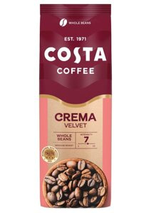 Kawa ziarnista Costa Coffee Caffe Crema VELVET 1kg - NIEDOSTĘPNY - opinie w konesso.pl