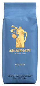 Kawa ziarnista Hausbrandt Gourmet 1kg - opinie w konesso.pl