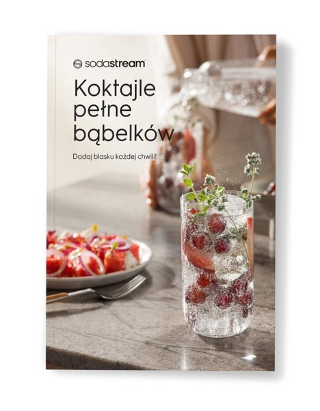 Książka SodaStream - Koktajle pełne bąbelków