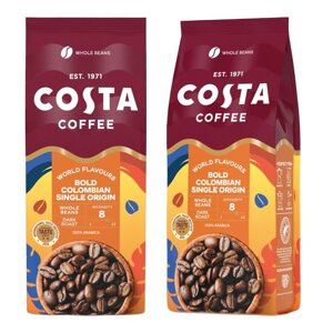 ZESTAW - Kawa ziarnista Costa Coffee Colombian Roast 2x500g