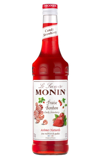 Syrop CANDY STRAWBERRY MONIN - słodka truskawka 0,7l - opinie w konesso.pl