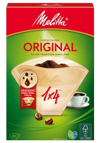 Filtry papierowe Melitta 1x4 Classic