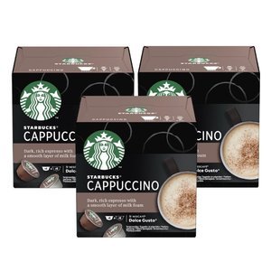 Kapsułki Nescafé Dolce Gusto STARBUCKS® Cappuccino 3x12 sztuk