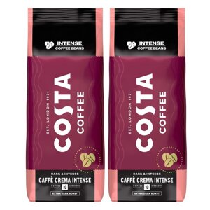 Zestaw Kawa ziarnista Costa Coffee Caffe Crema INTENSE 2x1kg