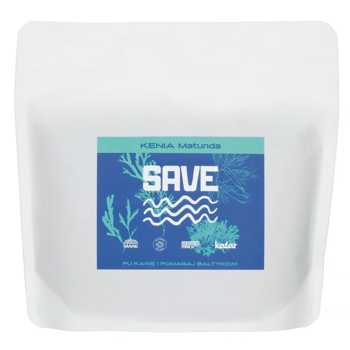 Kawa Ziarnista Kafar Save The Wave Kenia Matunda FILTR 250g