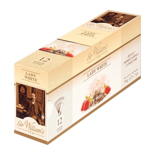 Biała herbata Sir Williams Royal Taste Lady White 12x3g