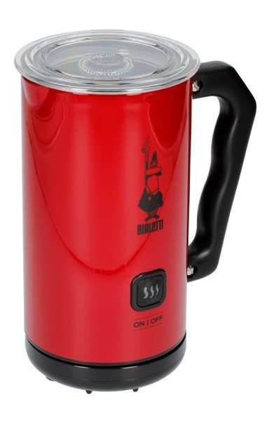 Elektryczny spieniacz do mleka Bialetti Milk Frother MKF02 Rosso - Czerwony  