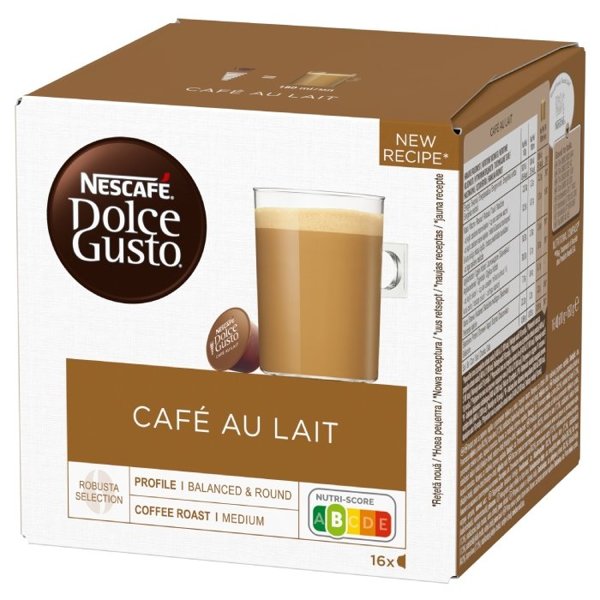 Kapsułki Nescafé Dolce Gusto Café au Lait 16 sztuk