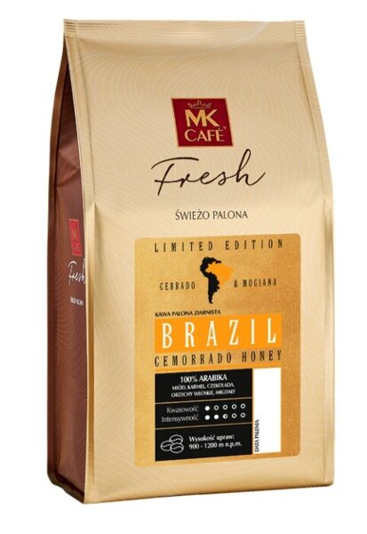 Kawa ziarnista MK Cafe Fresh Brazil Cemorrado Honey 1kg